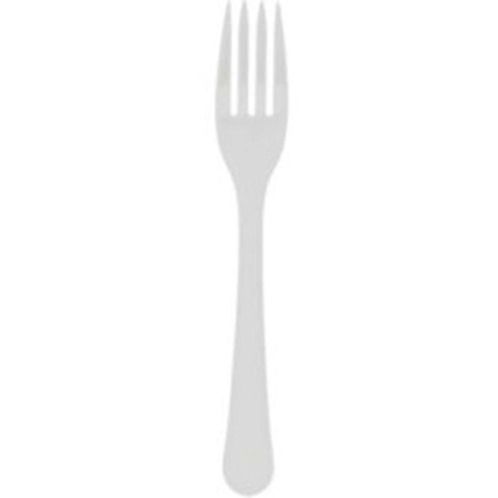 Clear Plastic Fork 24ct - Toy World Inc