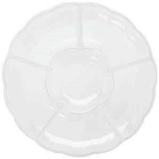 Clear Tray 12in Compartment - Toy World Inc