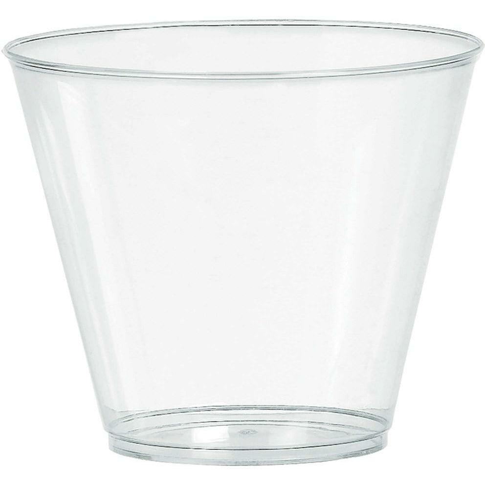 Clear Tumbler 9oz 20ct - Toy World Inc