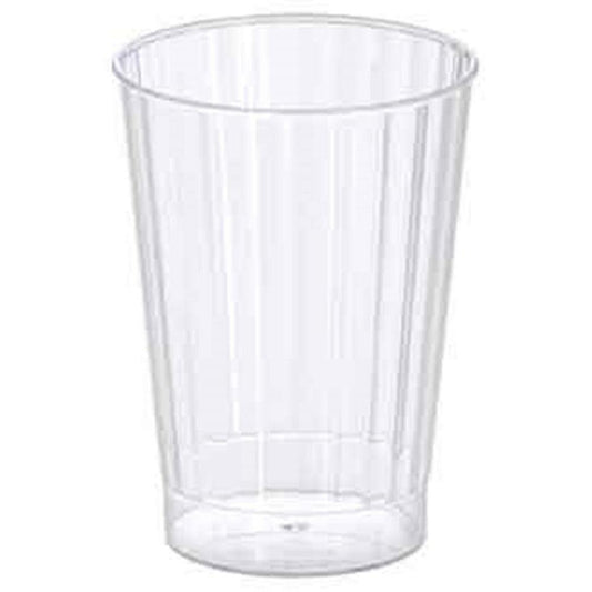 Clear Tumblers (Pz) Plastic 12oz 8ct - Toy World Inc