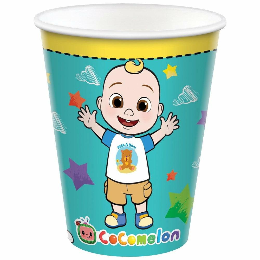 CocoMelon 9oz Paper Cup 8ct - Toy World Inc