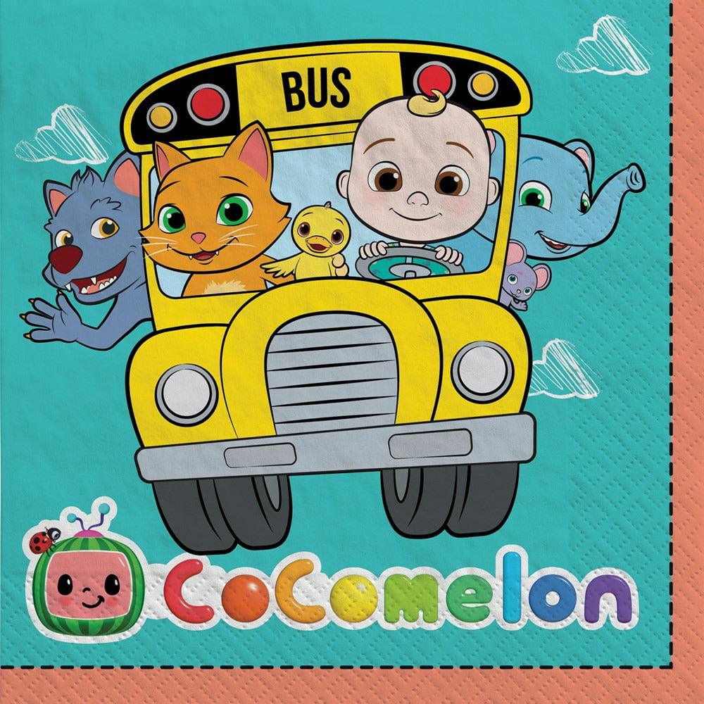 CocoMelon Lunch Napkin 16ct - Toy World Inc