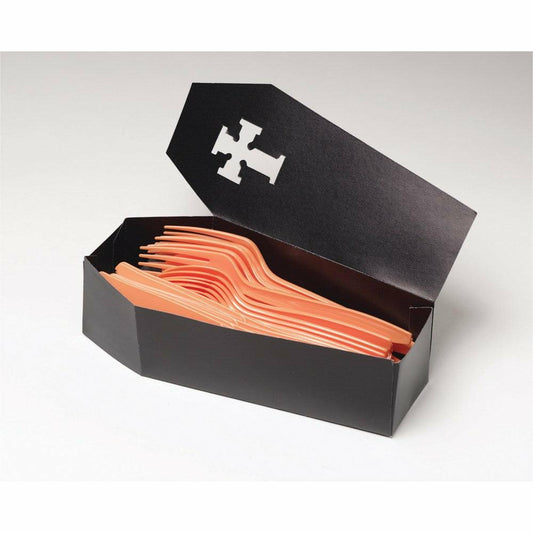 Coffin Silverware Caddy 3ct - Toy World Inc