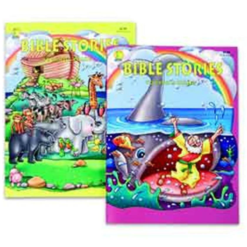 Coloring Book 160pg Bible Stories - Toy World Inc