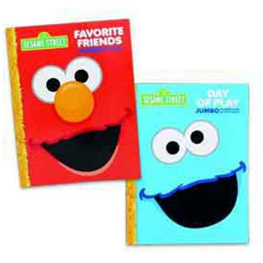 Coloring Book Sesame Street Eng - Toy World Inc