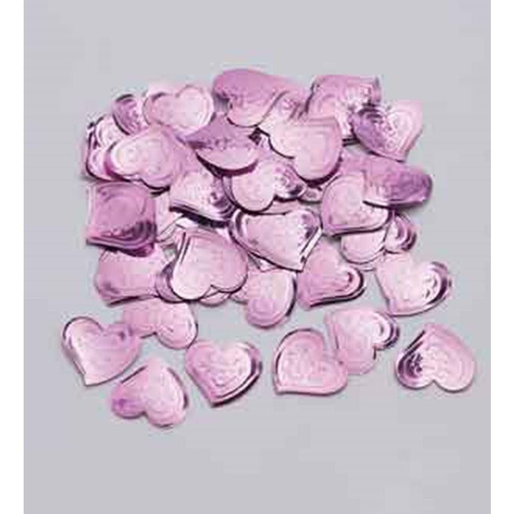 Confetti Embss Heart Pink - Toy World Inc