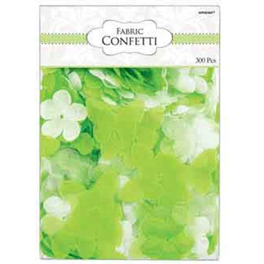 Confetti Fabric Bfly Flower Honeydew - Toy World Inc