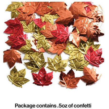 Confetti Maple Leaf 1ct - Toy World Inc