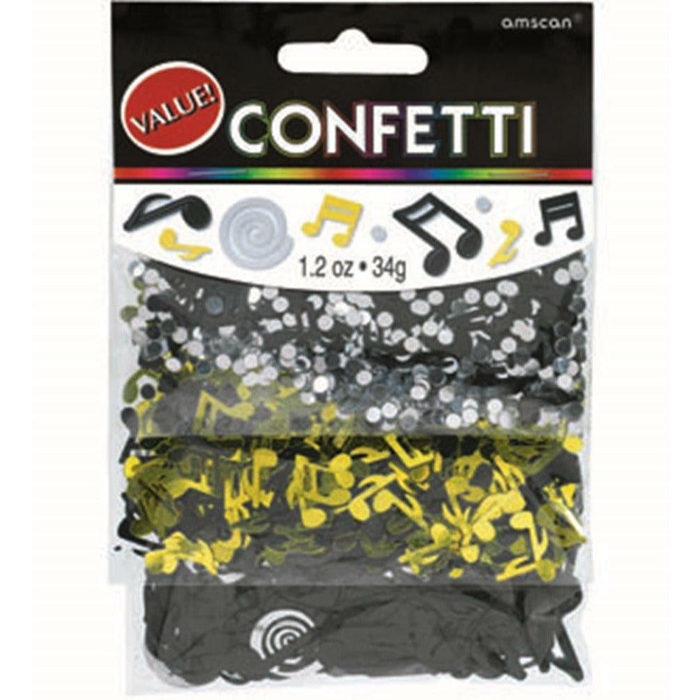 Confetti Music Notes 3 Pack - Toy World Inc