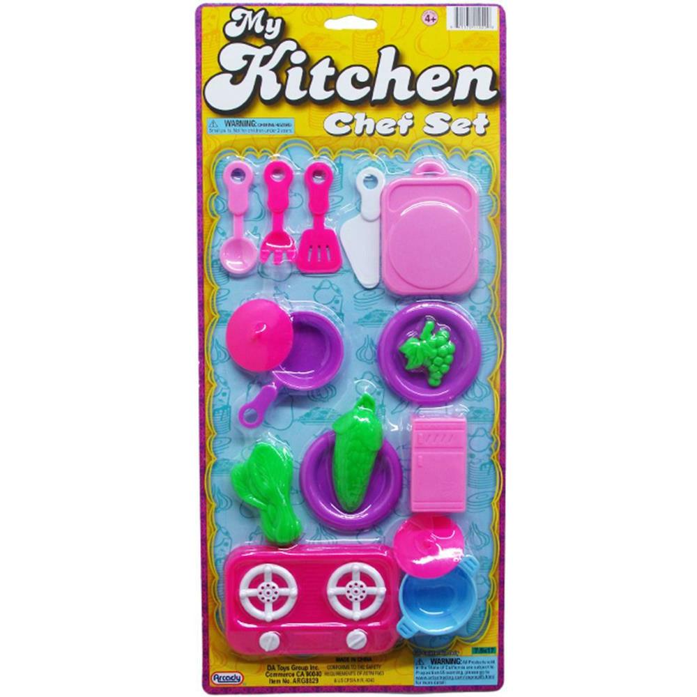 Cooking Play set 16ct - Toy World Inc