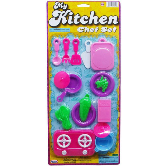 Cooking Play set 16ct - Toy World Inc