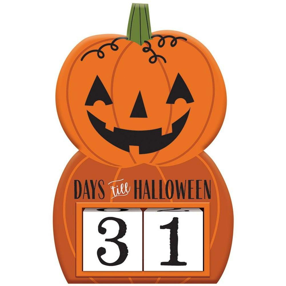 Count Down to Halloween Standing Sign - Toy World Inc