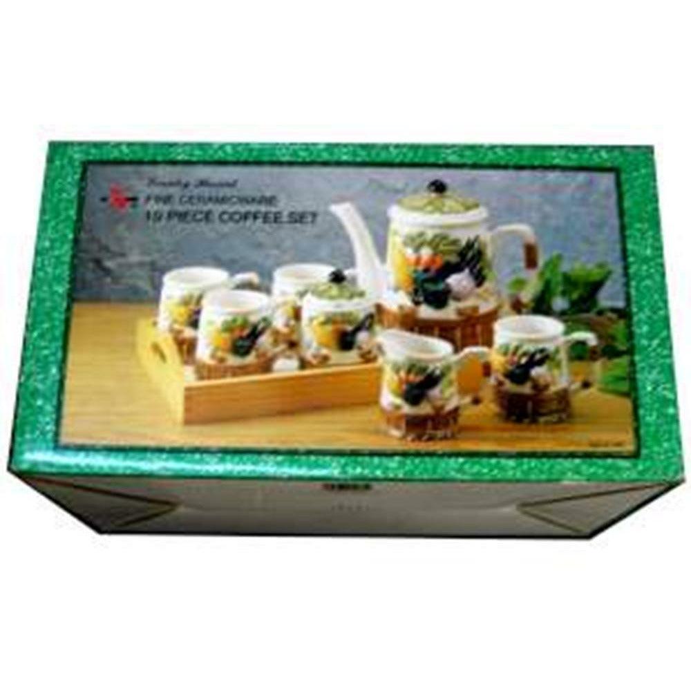 Country Harvest Coffee Set 10 - Toy World Inc