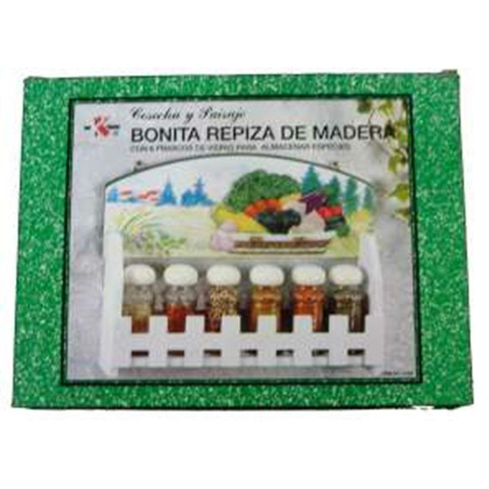 Country Harvest Spice Rack 6 - Toy World Inc
