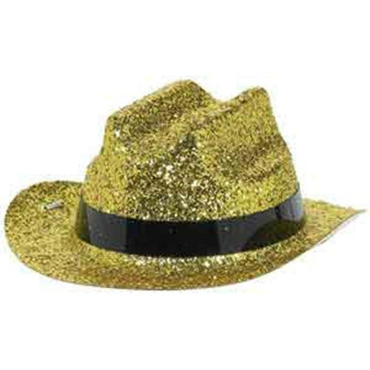 Cowboy Mini Hat - Gold - Toy World Inc