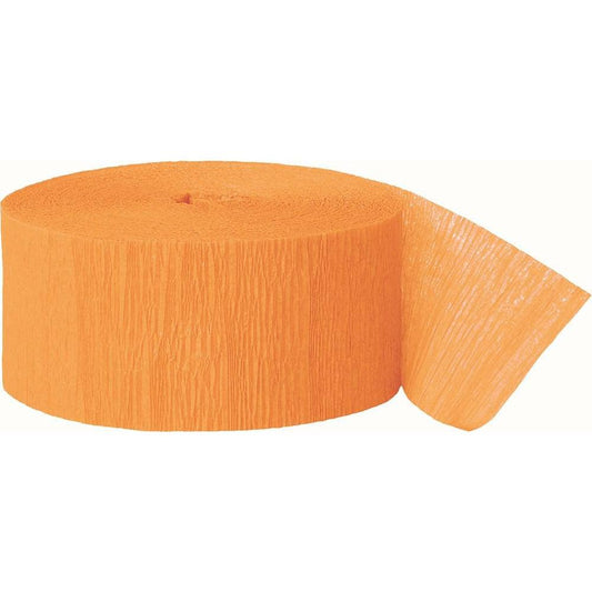 Crepe Streamer Goldenrod - 011179063420 - Toy World Inc