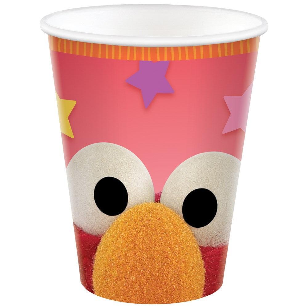 Cup 9oz Sesame Street 8ct - Toy World Inc