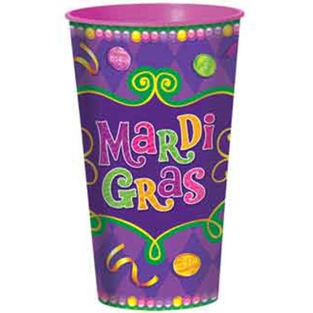 Cup Mardi Gras Large - Toy World Inc