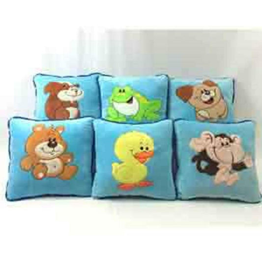 Cushion Cartoon Animals 13in - Toy World Inc