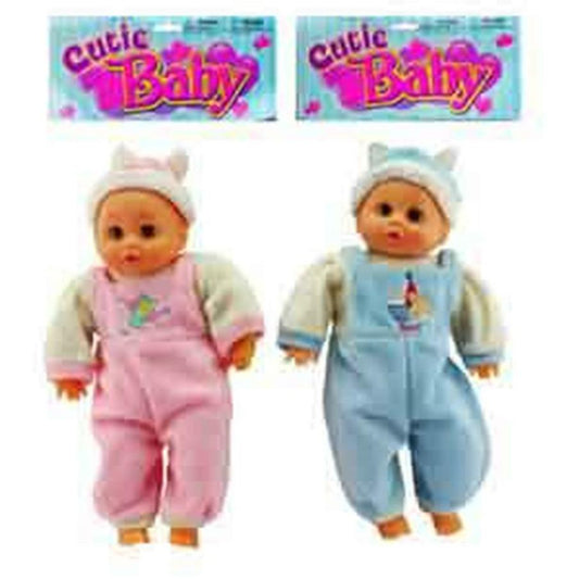 Cutie Baby Doll 16in - Toy World Inc