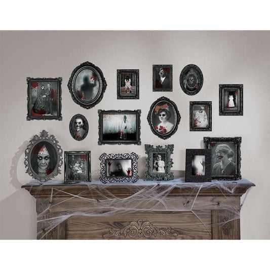 Dark Manor Frame Cutouts 8ct - Toy World Inc