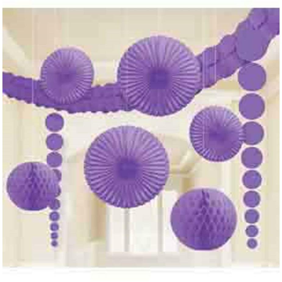 Deco Kit 9pc - New Purple - Toy World Inc