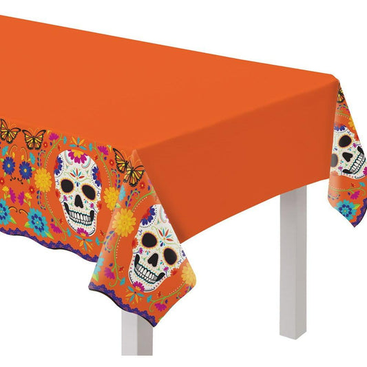 Dia De Los Muertos Plastic Tablecover - Toy World Inc