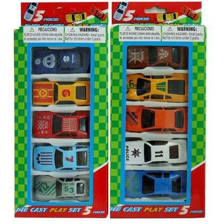 Diecast Car Set 5pc - Toy World Inc