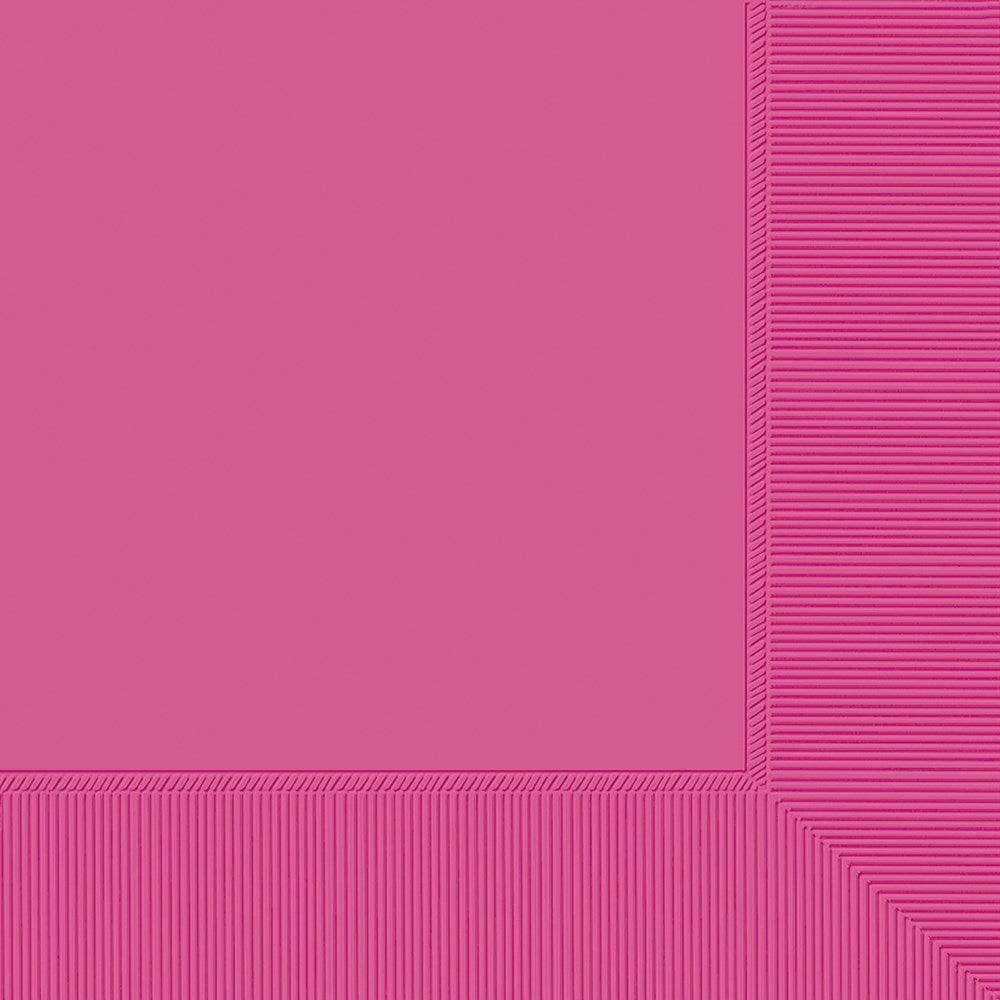 Dinner Napkin Bright Pink 40ct - Toy World Inc