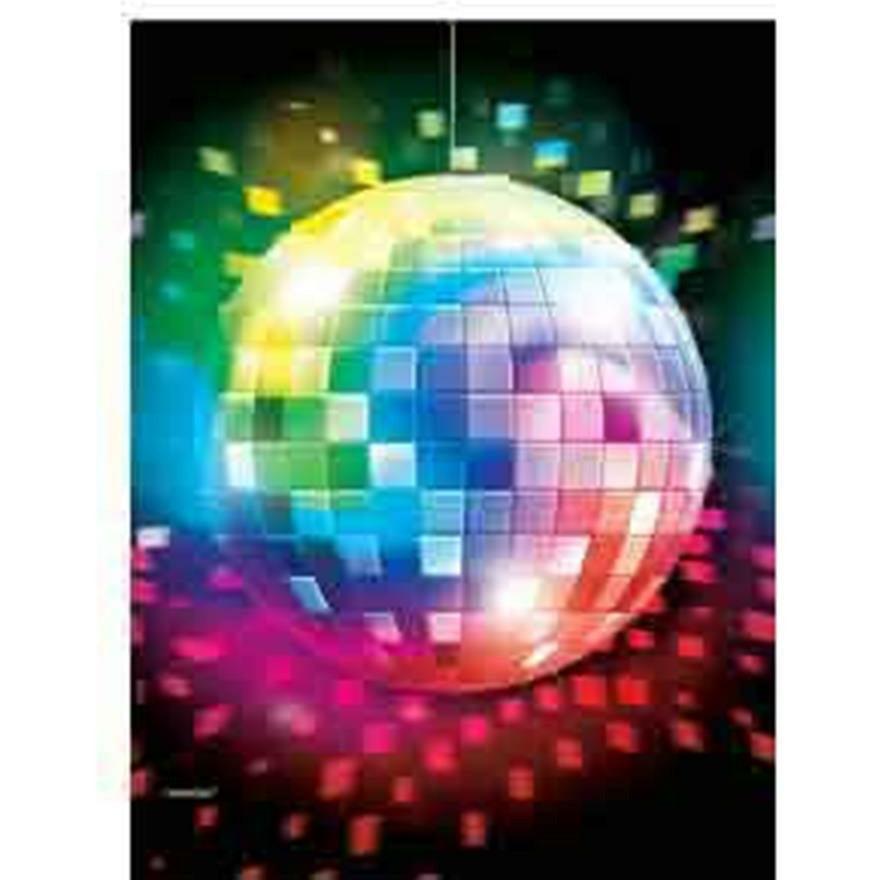 Disco Fever Tablecover 54x96 - Toy World Inc