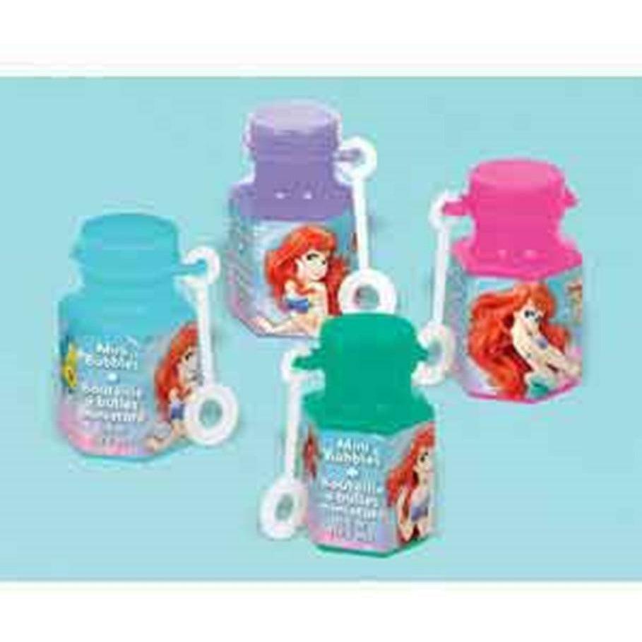 Disney Ariel Mini Bubble 12ct - Toy World Inc