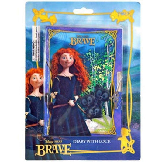Disney Brave 50 Sheets Diary Lock - Toy World Inc