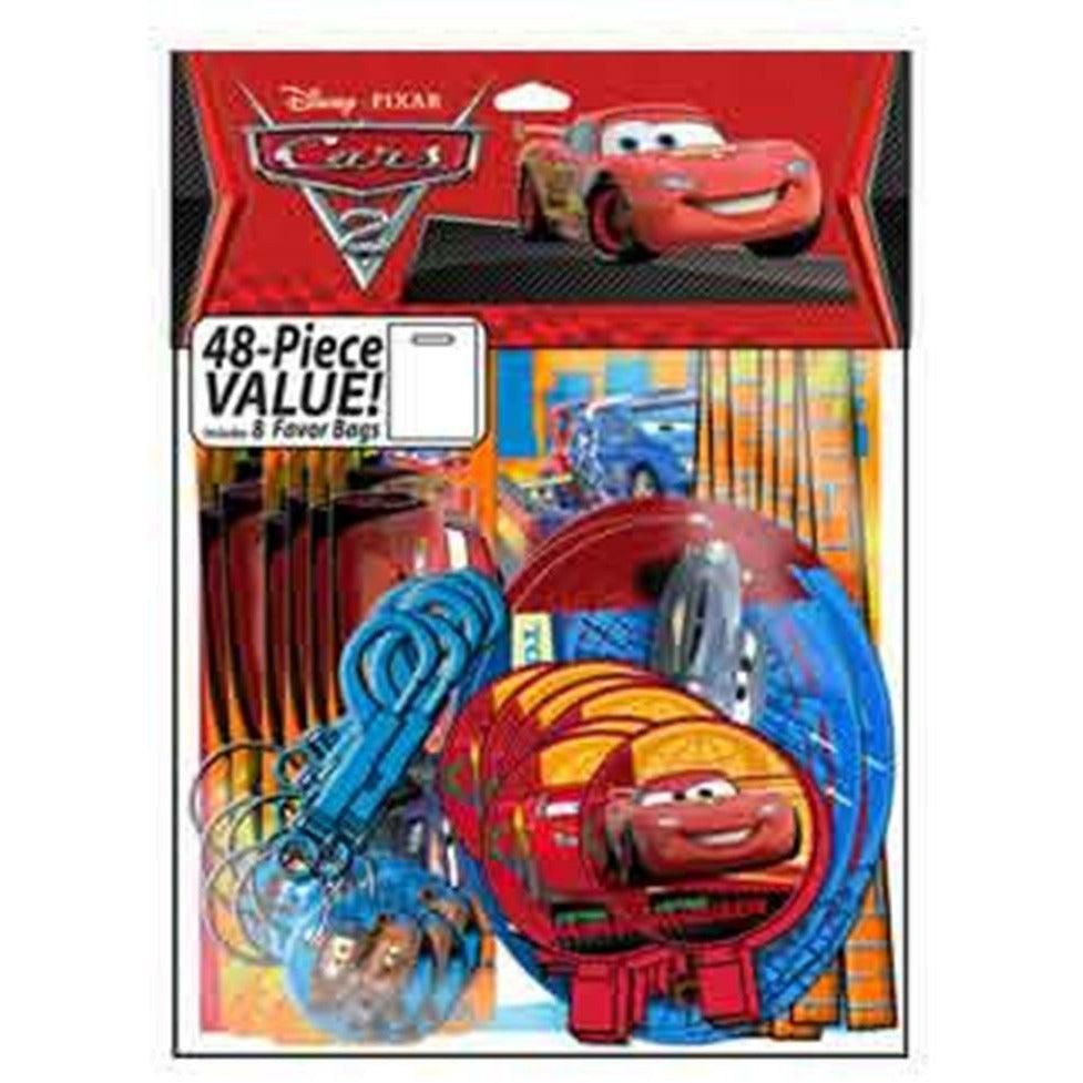 Disney Cars 2 Favor Pack 48ct - Toy World Inc