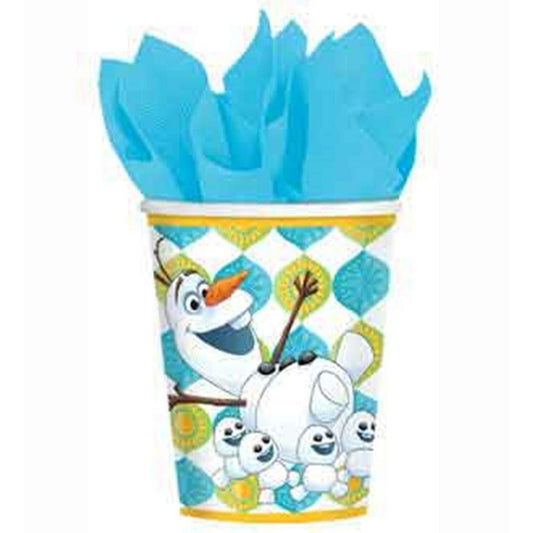 Disney Frozen Fever Cup 9oz 8ct - Toy World Inc