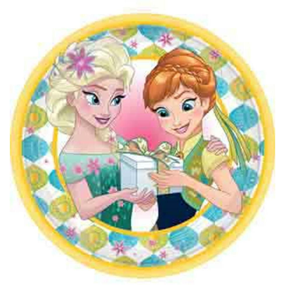 Disney Frozen Fever Plate (S) 8ct - Toy World Inc