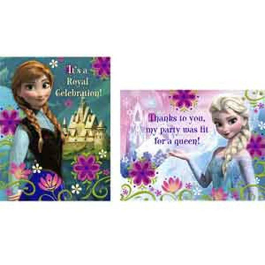 Disney Frozen Invitation - Thank You No - Toy World Inc