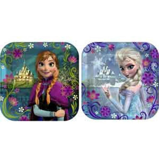 Disney Frozen Plate (S) 8ct - Toy World Inc