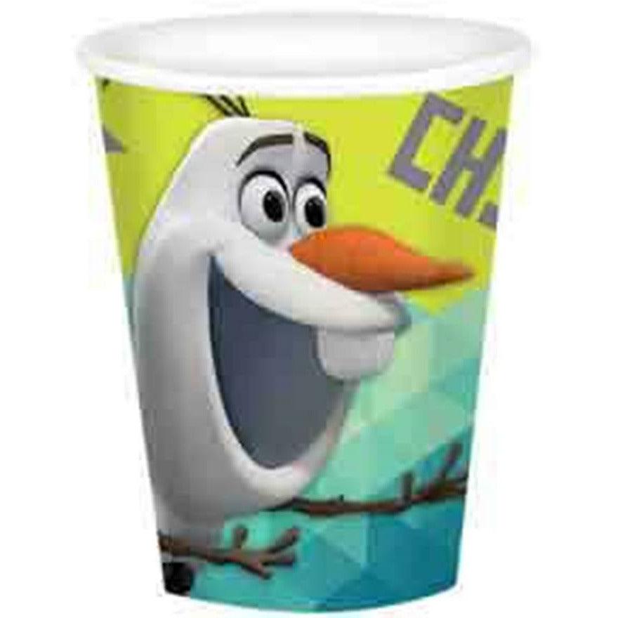 Disney Olaf Cup 9oz 8ct - Toy World Inc