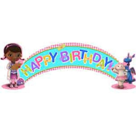 Doc Mcstuffins Birthday Banner - Toy World Inc