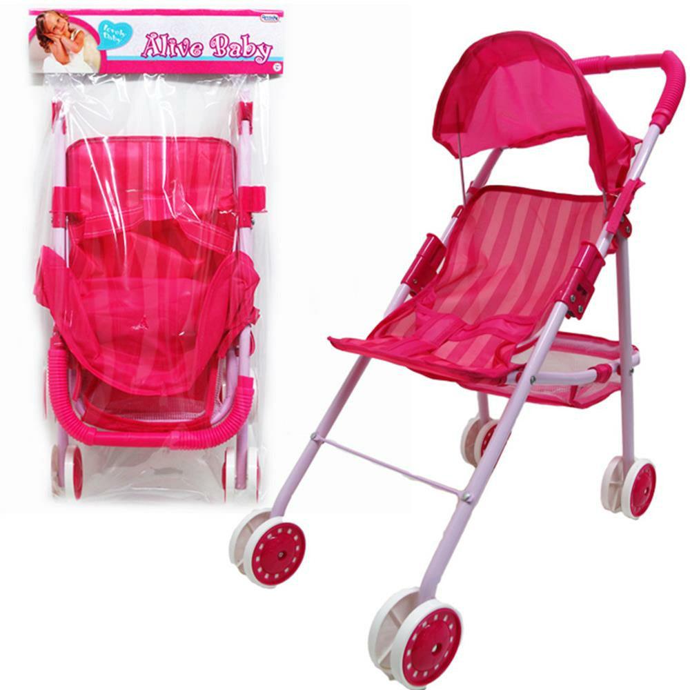 Doll Stroller Steel 21in - Toy World Inc