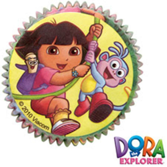 Dora Baking Cup 50ct - Toy World Inc