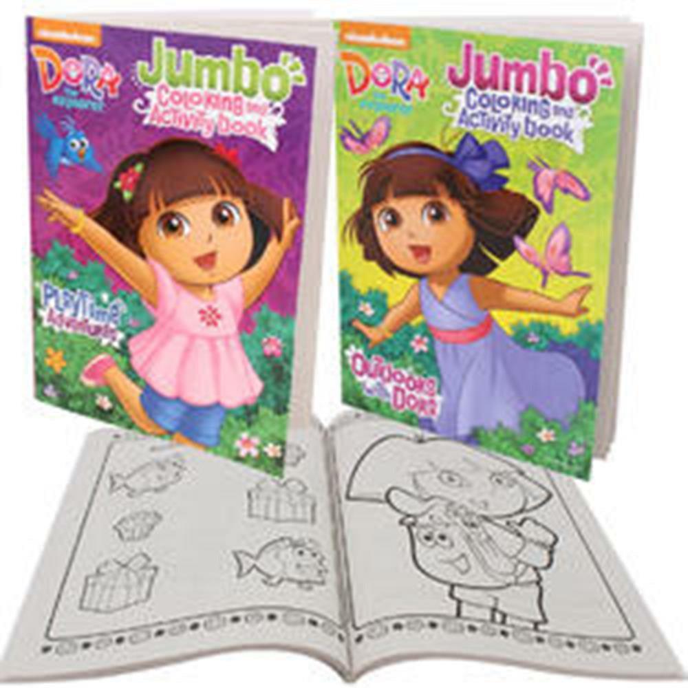 Dora Coloring Book 96pg - Toy World Inc