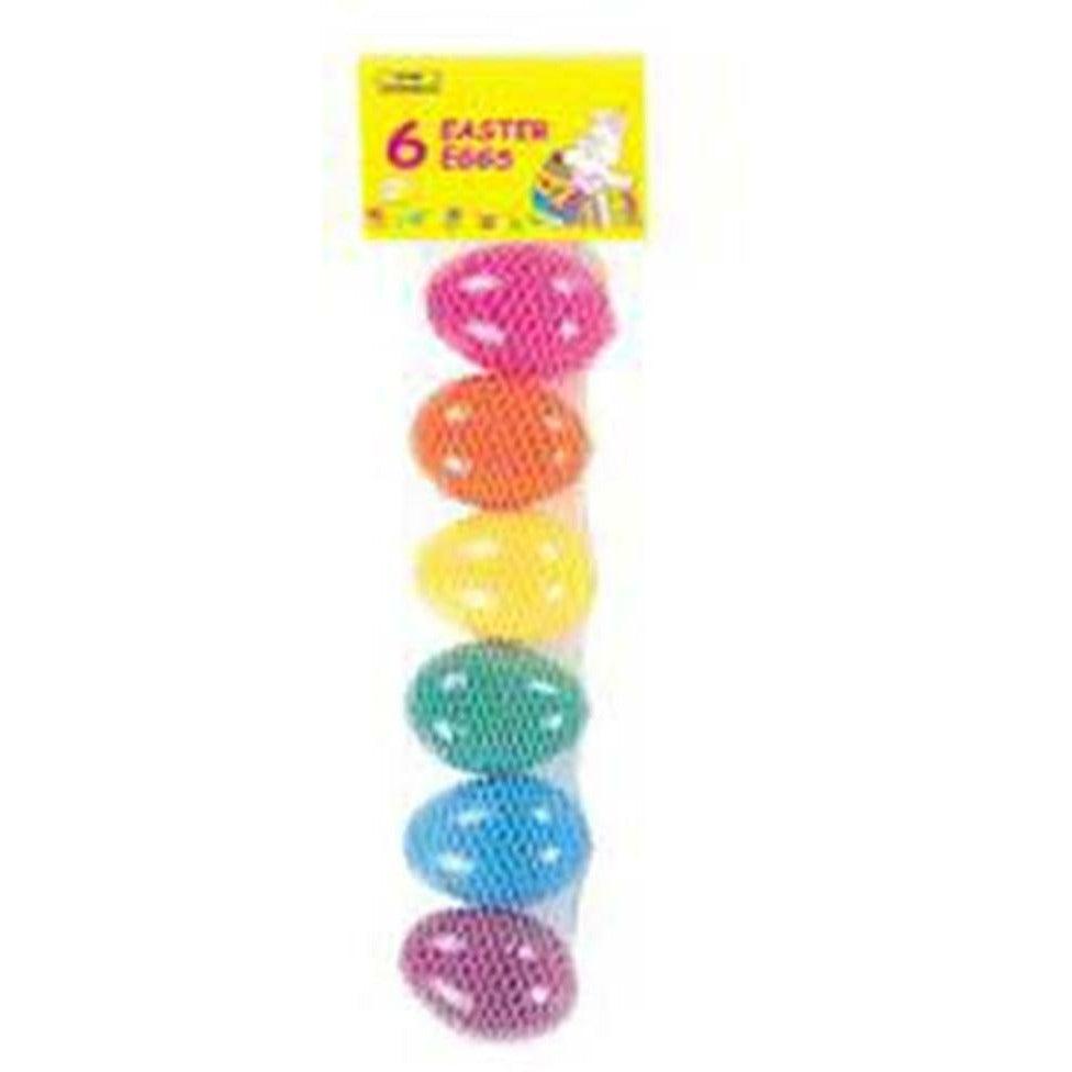 Easter Egg 6ct Jumbo - Toy World Inc