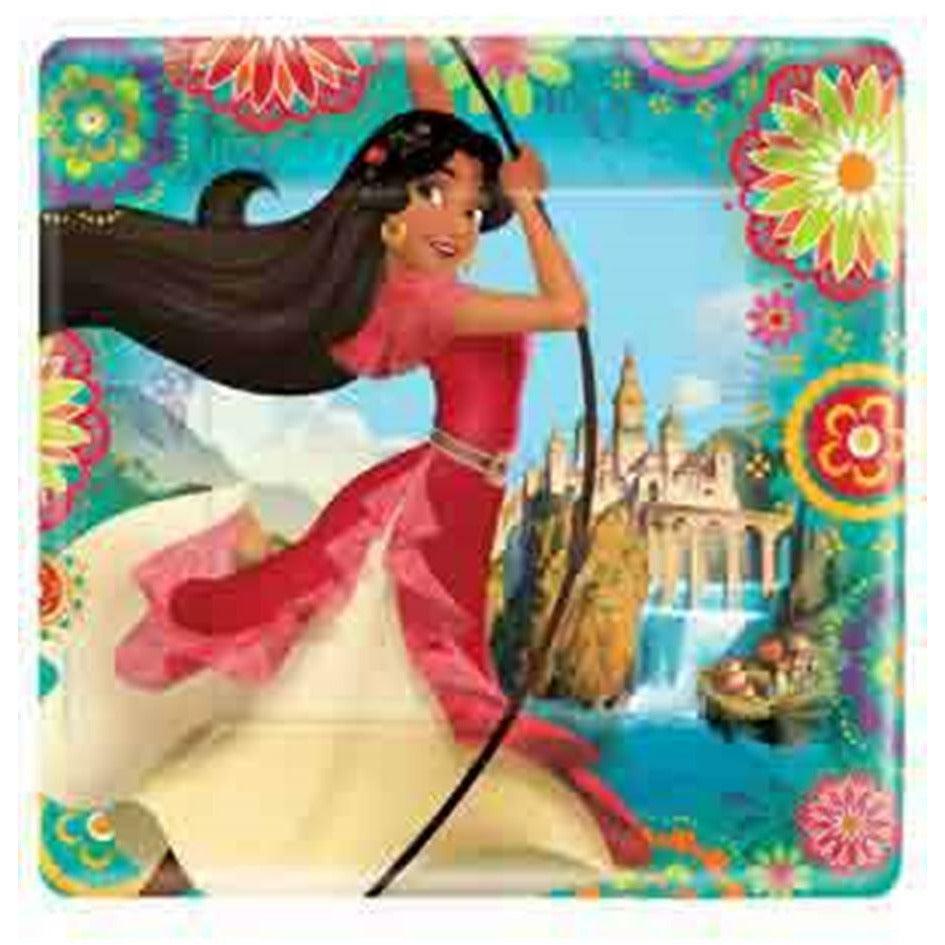 Elena of Avalor Plate (L) 8ct - Toy World Inc