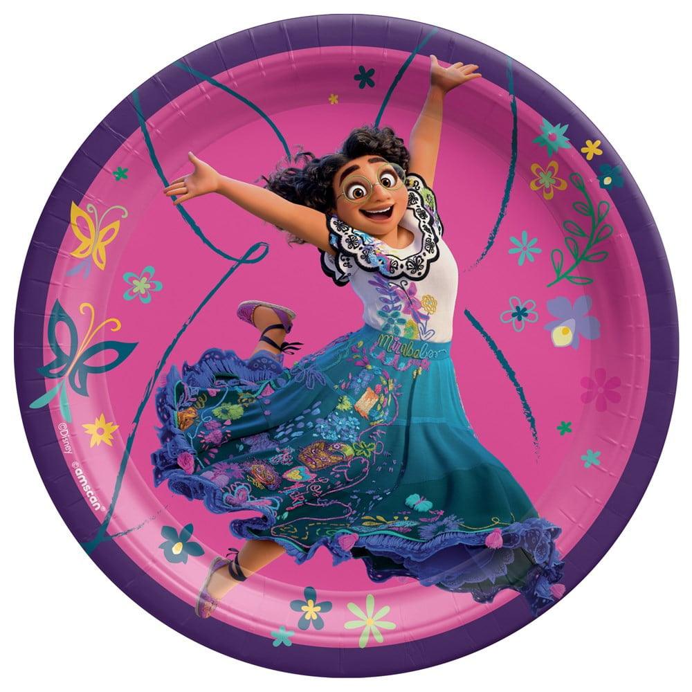 Encanto 7in Round Plate 8ct - Toy World Inc