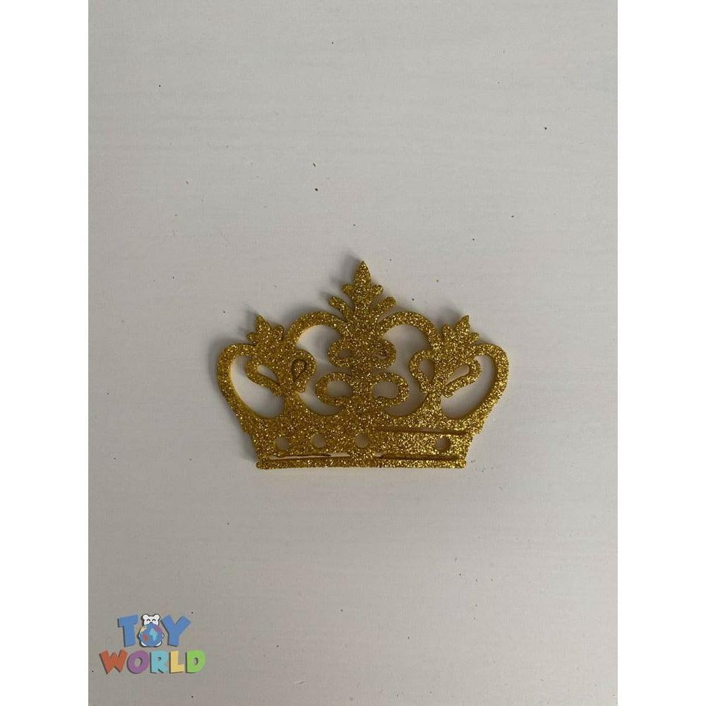 Eva Crown (S) 3in Gold - Toy World Inc