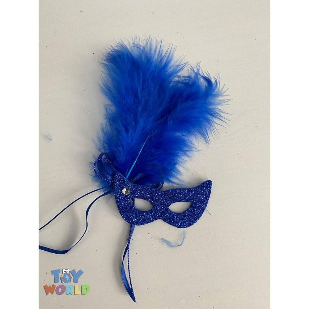 Eva Mask 2.4inX5in 12ct Royal Blue - Toy World Inc