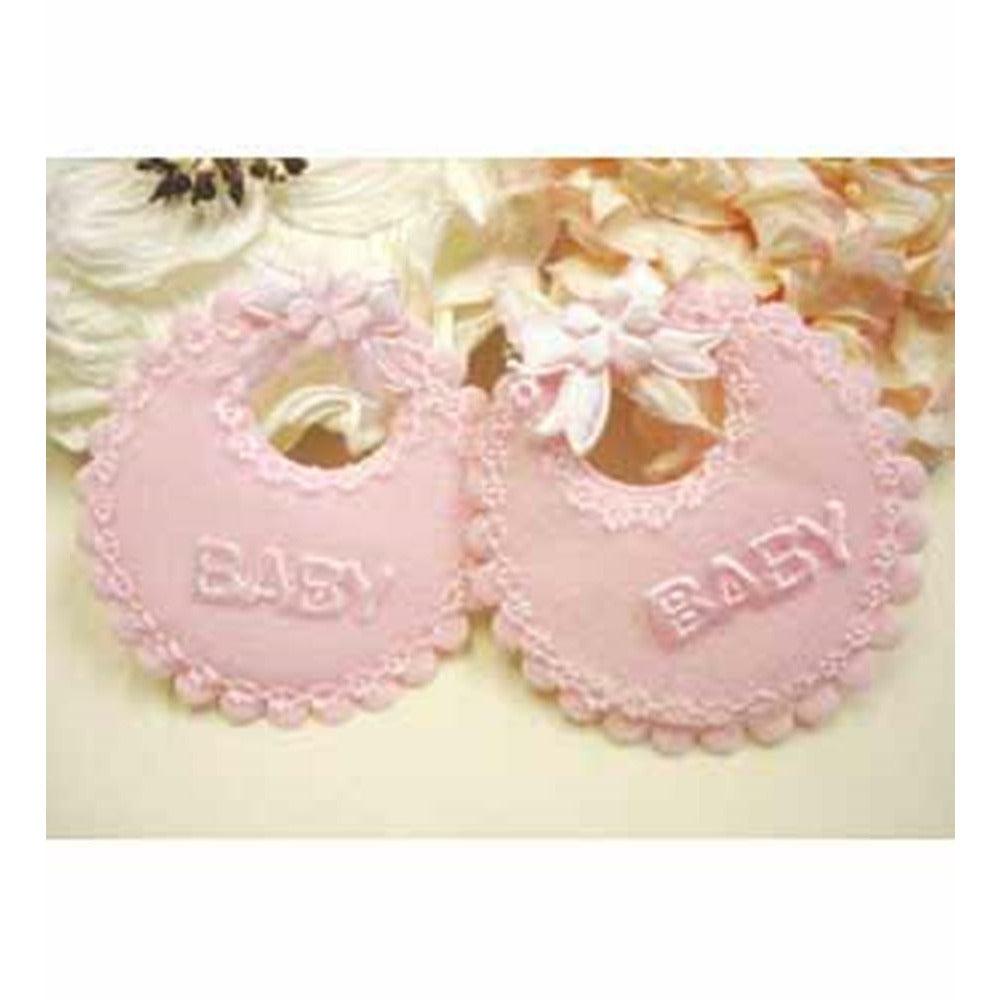 Fabric Baby Bib Pink - Toy World Inc