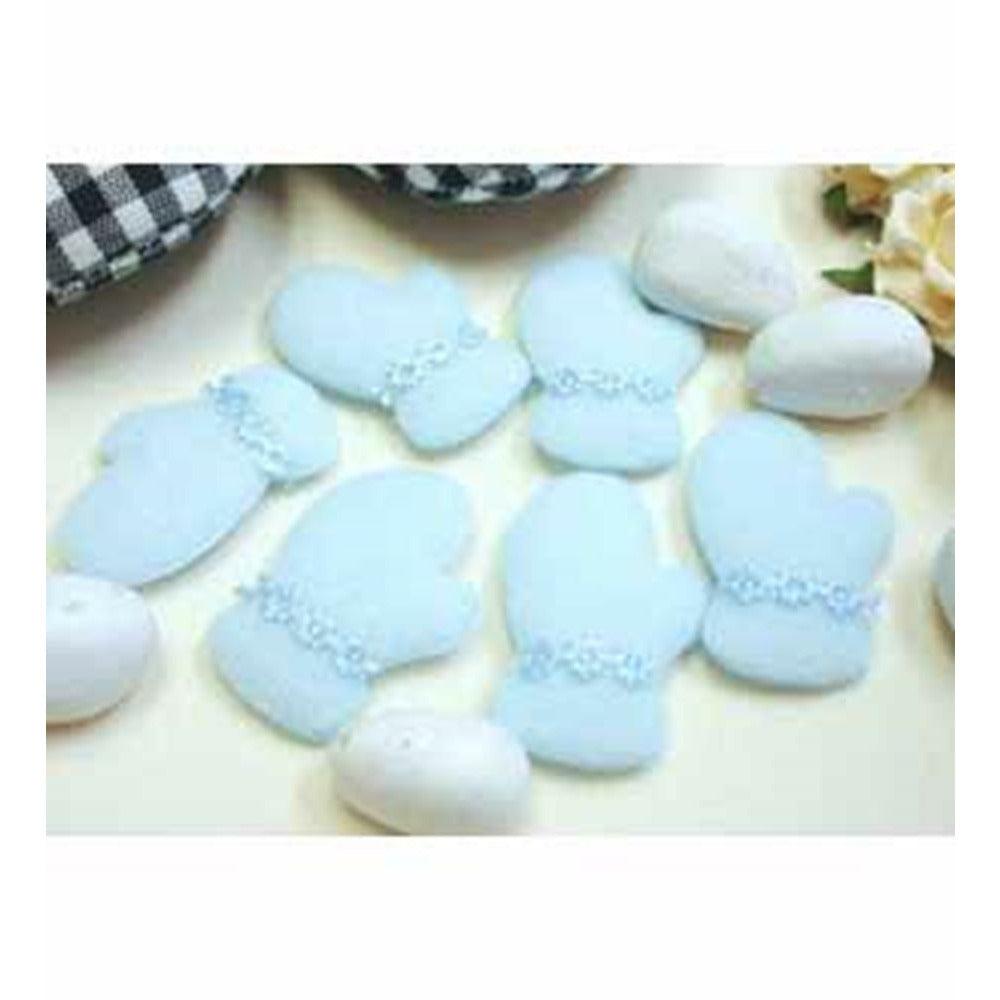 Fabric Baby Gloves Blue - Toy World Inc