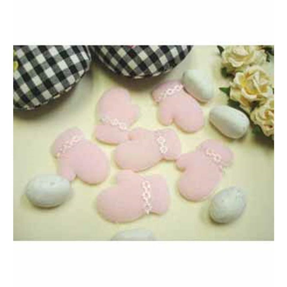 Fabric Baby Gloves Pink - Toy World Inc